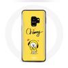 Case for Samsung Galaxy S9 BTS Bangtan Boys BT21 Chimmy Jimin Yellow Background