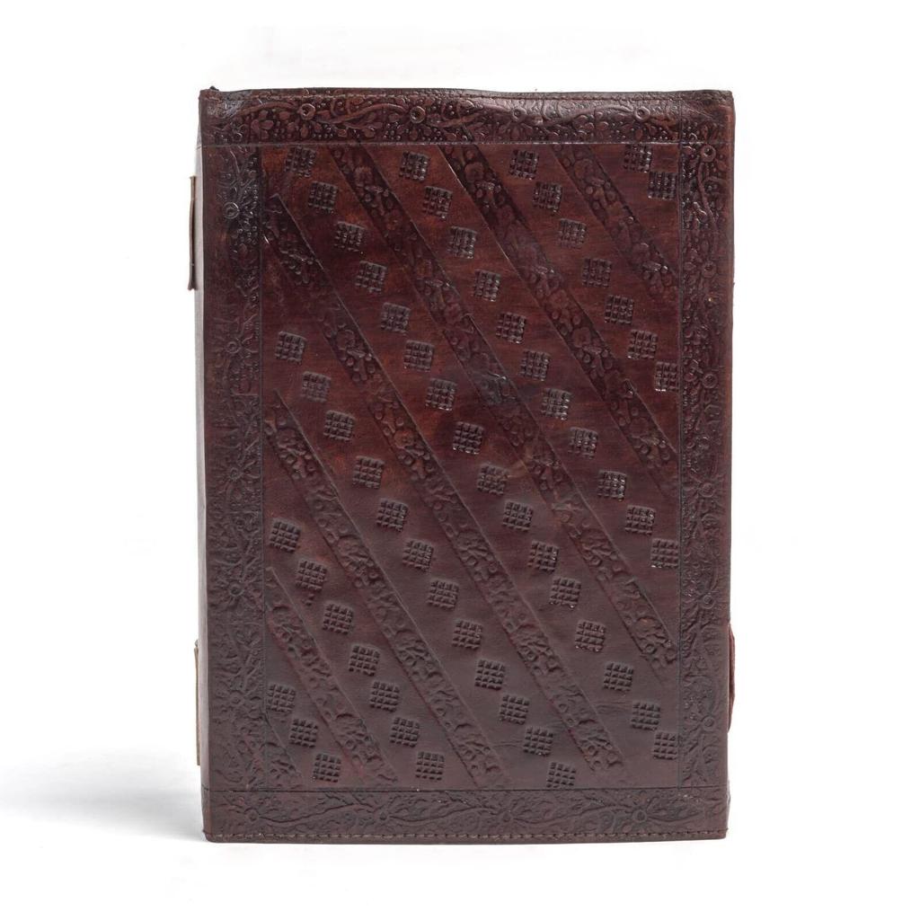 Handmade Leather Brown Journal 640 Pages Large Tree Of Life Notebook Diary Big