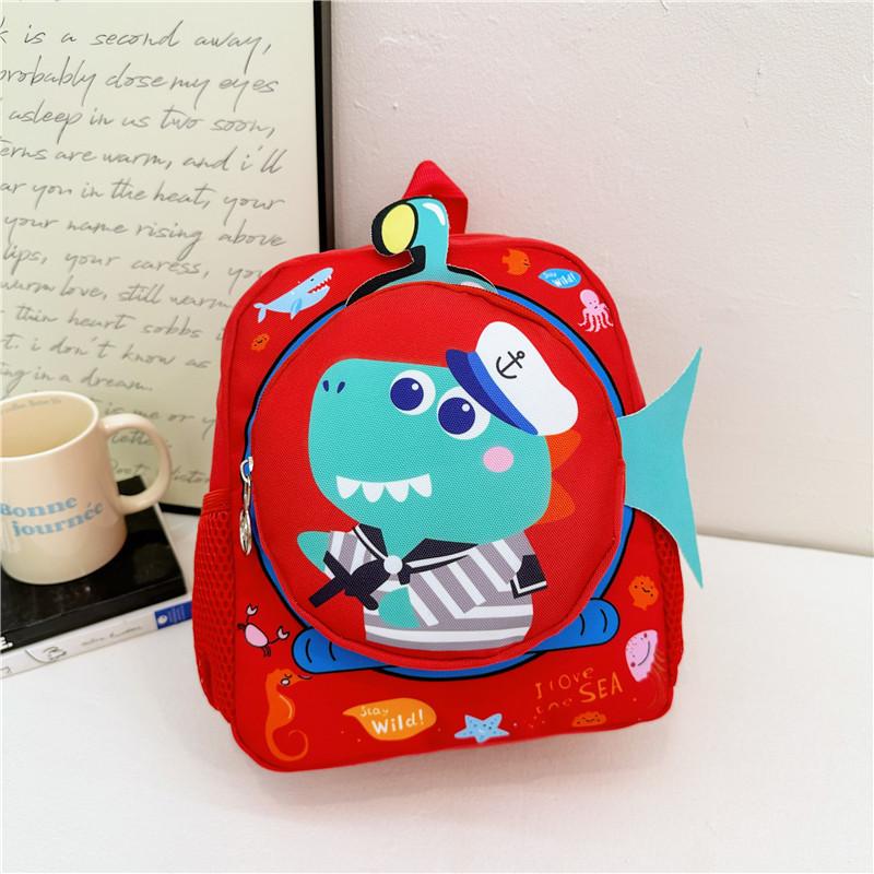 Lightweight Dual Shoulder Bag For Toddlers Boys Girls Cute Cartoon Baby Backpack