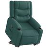 VidaXL Recliner Armchair Dark Green Fabric 3310264