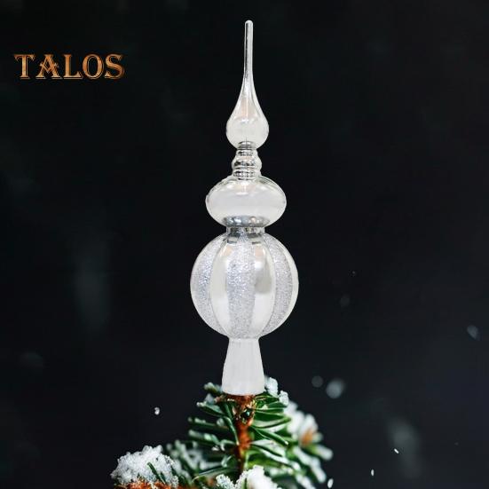 3 шт., верхушка для рождественской елки, простая установка, праздничные украшения для верхушки елки, домашний декор для рождественской елки