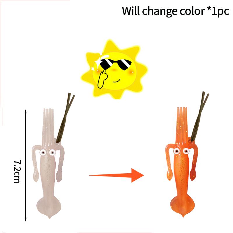 Color Changing Roast Duck Chicken Fish Squid Pork Funny Bag Hanging Pendant Car Swing Duck Car Rearview Mirror Pendant Gift