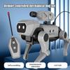 Робо-собака на пульте управления DIY Сборная игрушка Модель робота RC Электрическая игрушка Для детей Мальчиков Научно-образовательный подарок