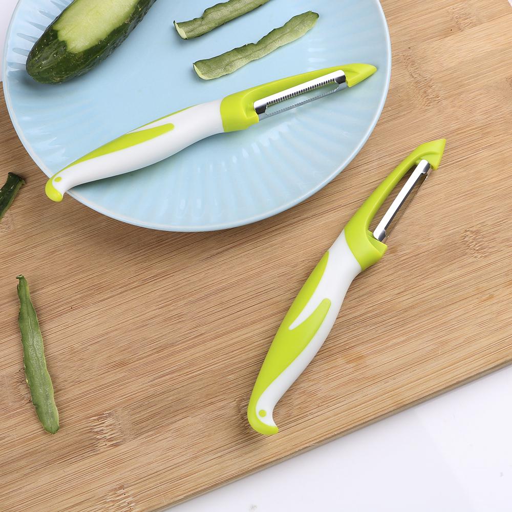Овощечистка из нержавеющей стали Zester Овощерезка Нож для чистки овощей Гаджеты для моркови Картофеля Фрукты Шинковка Терка Острый бритвенный резак