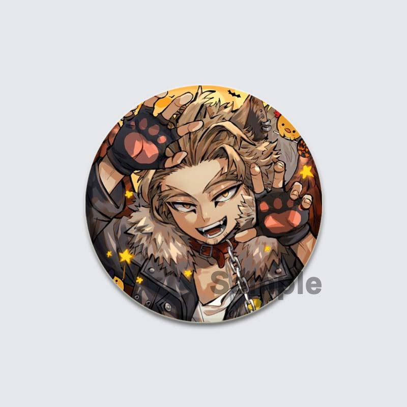 32/44/58 мм аниме значок Моя геройская академия Мидория Изуку/Бакуго Катсуки/Тодороки Шото мультфильм брошь булавки рюкзак одежда аксессуары подарок