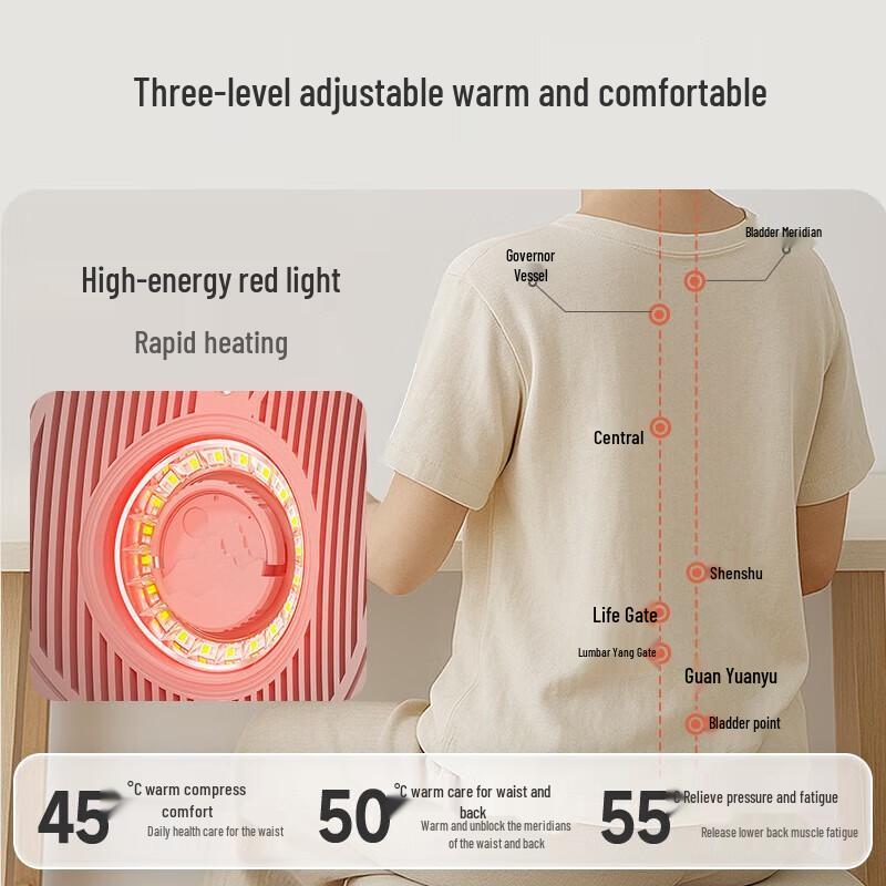 Koaielement Heated Massage Cushion