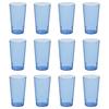 Tumbler 470ml 16oz Set of 12 Commercial Use Dishwasher Safe Plastic Cup Glass Lightweight Break-resistant Non-stick PLTHTB016B-12S