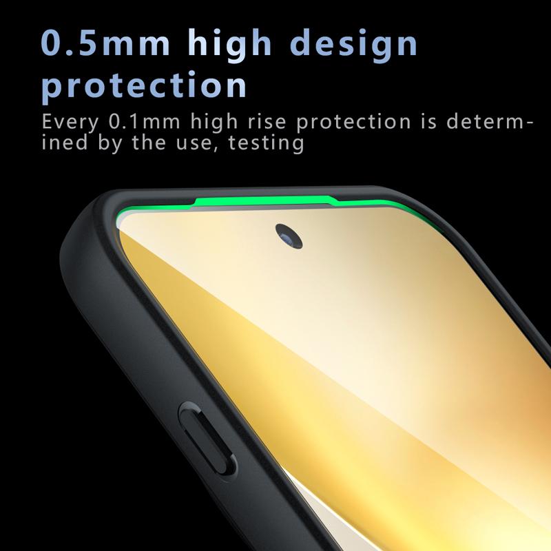 Для Vivo X300 X300 Pro Чехол Противоударный Матовый с эффектом кожи Матовый PC+TPU Защита от отпечатков пальцев Прозрачная накладка Для VIVO X 300