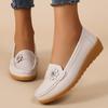 Весна и осень 2025 года, новые женские мокасины Zapatos Mujer, модные и универсальные туфли на плоской подошве, повседневные кроссовки, мокасины без застежек