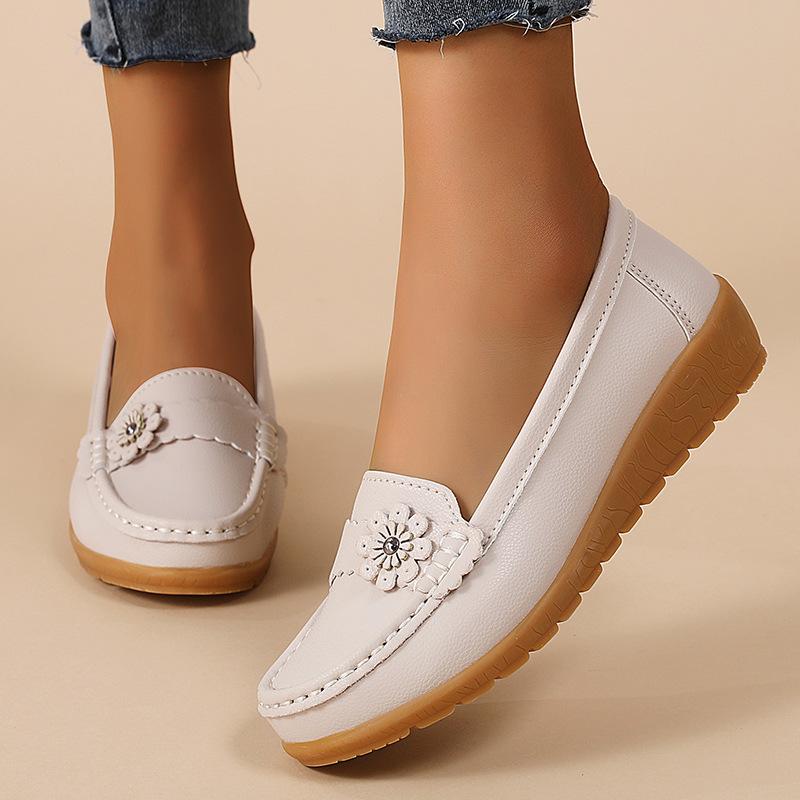 Весна и осень 2025 года, новые женские мокасины Zapatos Mujer, модные и универсальные туфли на плоской подошве, повседневные кроссовки, мокасины без застежек