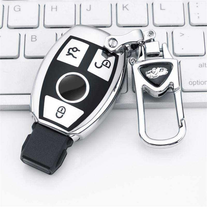 Мягкий чехол для дистанционного ключа автомобиля из ТПУ для Mercedes Bnez CLA GLC GLA GLK W203 W210 W211 W204 W176 ABCR Class AMG Аксессуары