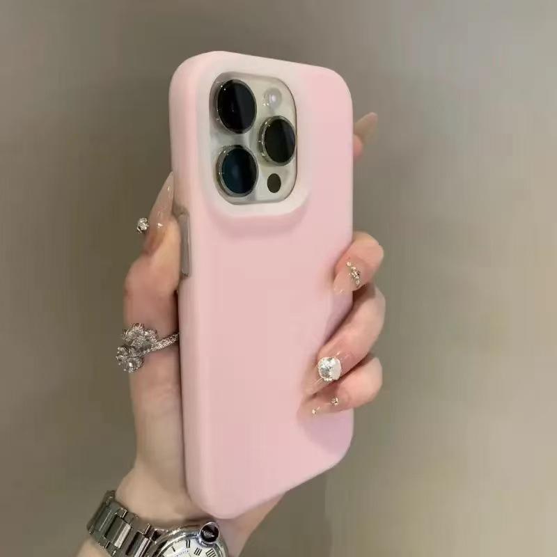 Подходит для iPhone 16 Pro Max Красный Желейный Чехол Encore Apple 15 Жидкий Защитный от Падений Чехол 13