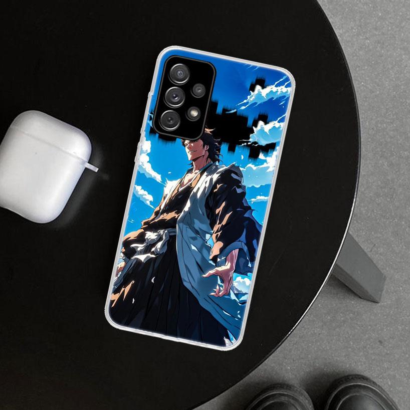 Aizen Sousuke Bleach Чехол для телефона для Samsung Galaxy A12 A22 A32 A52 A72 A02S A51 A50S A31 A20S A10S Note 20 Ultra 10 Plus G