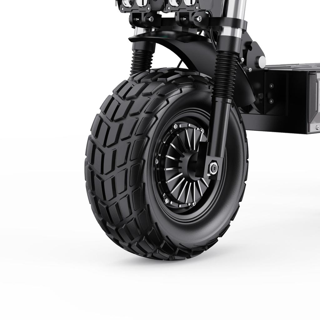 OOTD T90 Dual Motor Electric Scooter, 4200W Total Power, 60V 31.2Ah Battery, 100km Range, 13" Tubeless Tires, Foldable E-Scooter
