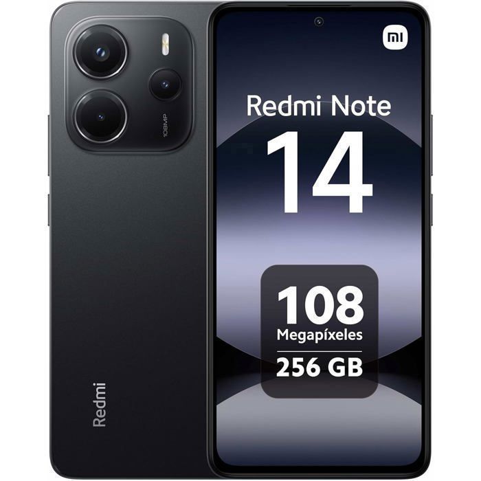 Smartphone - XIAOMI - Redmi Note 14 4G - 8 Go RAM - 256 Go - Écran AMOLED 6,67 pouces