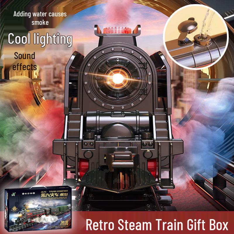 Набор ретро-паровоза - Электрическая игрушка для детей