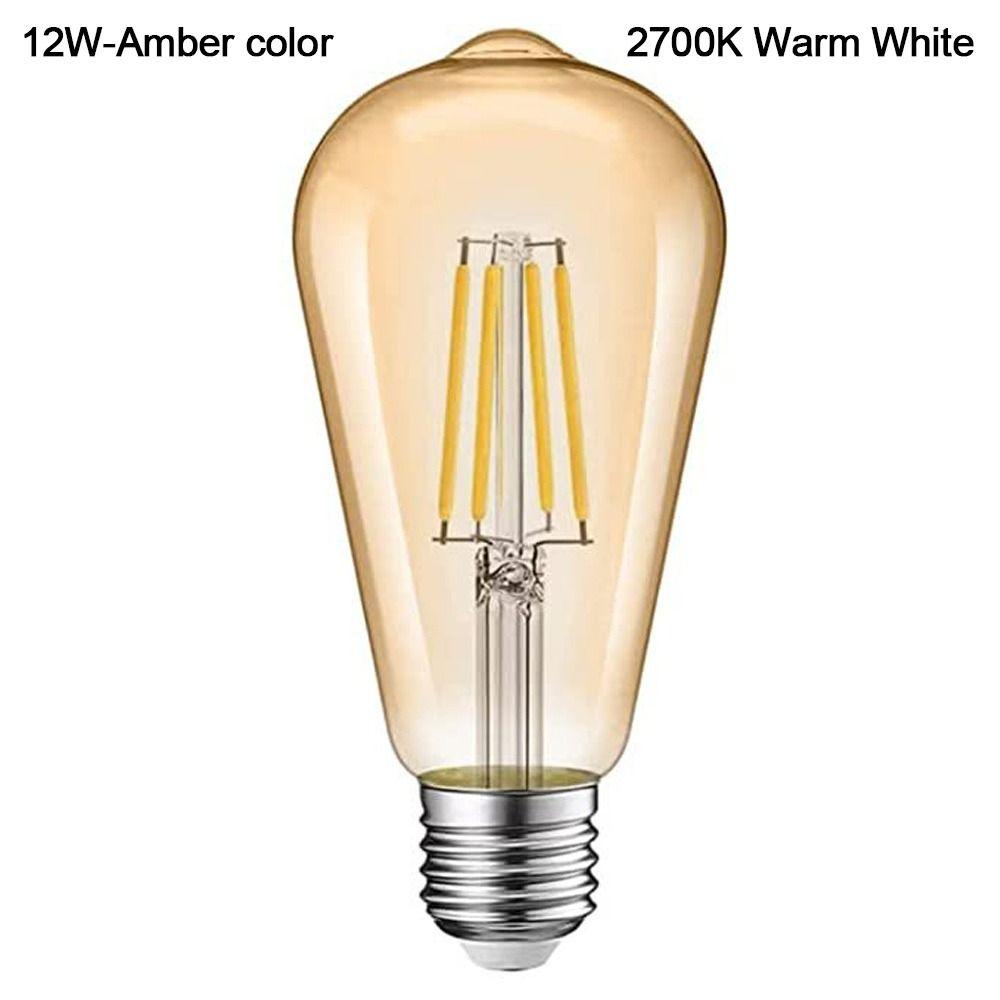 Светодиодная лампочка E27 ST64 ST64 Лампочка-свеча Горячая хрустальная лампочка для украшения дома