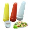 Бутылка для соуса, носик для заливки салата, дозатор салатного соуса, герметичный контейнер для приправ, диспенсер для приготовления хлеба, тостов, тортов