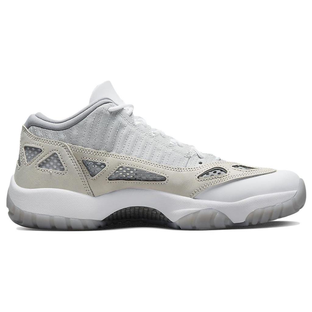 Кроссовки унисекс Air Jordan 11 Retro Low IE Light Orewood Brown Серые нейтрально-серые белые 919712-102