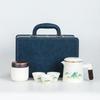 Travel Tea Set High-end Gift Box Kung Fu Tea Set Portable Outdoor Teapot Business Souvenir
