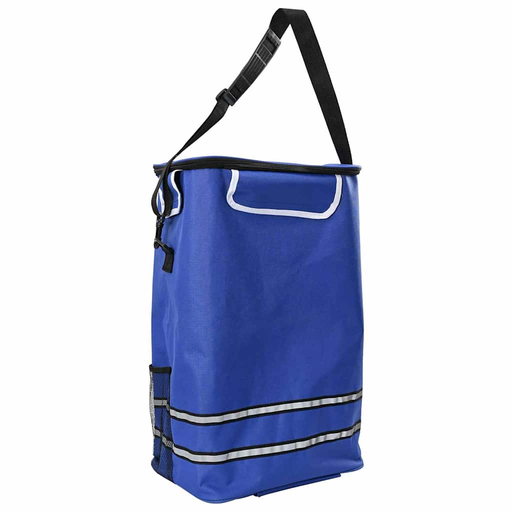 Shopping Trolley Blue 36.5 x 46.5 x 100.5 cm Oxford Fabric