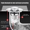 Стопор для умывальника Push-Type Design Bouncing Core Technology Stopper для предотвращения повреждения водой Home Cream Cover