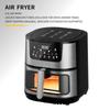 15L Stainless Steel Fully Automatic Air Fryer Oven, No-Flip Electric Functionality, Hot-Selling Model, 110V
