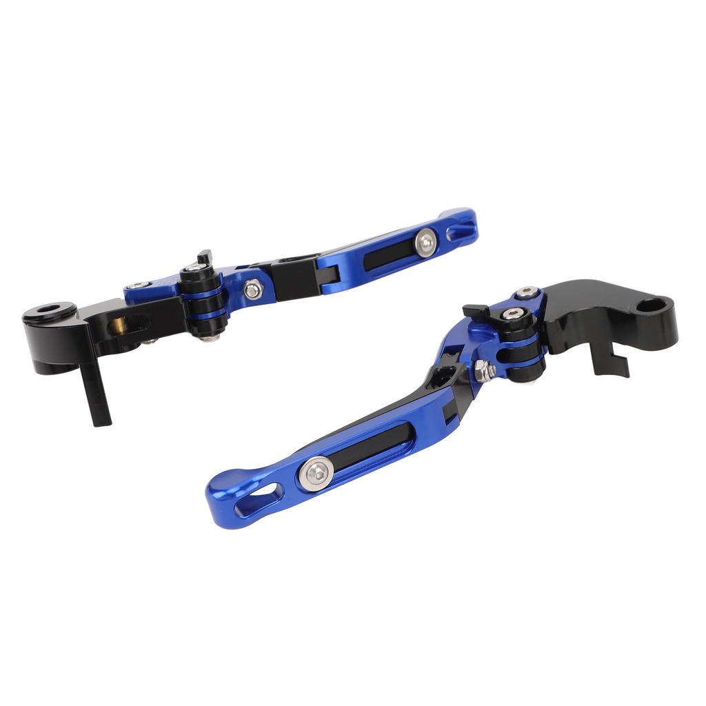 1 Pair Folding Lever Aluminum Alloy Motorcycle Brake Handle Lever for MT‑09 YZF‑R6