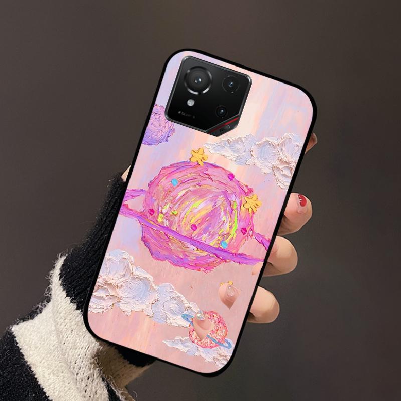 Чехол для Asus ROG 9 Pro Phone9 Pro, милый, модный, цветной, окрашенный, силиконовый, мягкий, чехол для телефона, бампер, крышка для Asus ROG Phone 9 ROG9