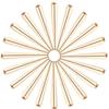 30Pcs Cone Punk Studs Premium Metal Spikes for DIY Clothing Craft Punk Style Rivets Kit Suitable for Jackets Bags Shoes