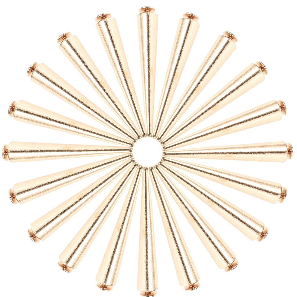 30Pcs Cone Punk Studs Premium Metal Spikes for DIY Clothing Craft Punk Style Rivets Kit Suitable for Jackets Bags Shoes