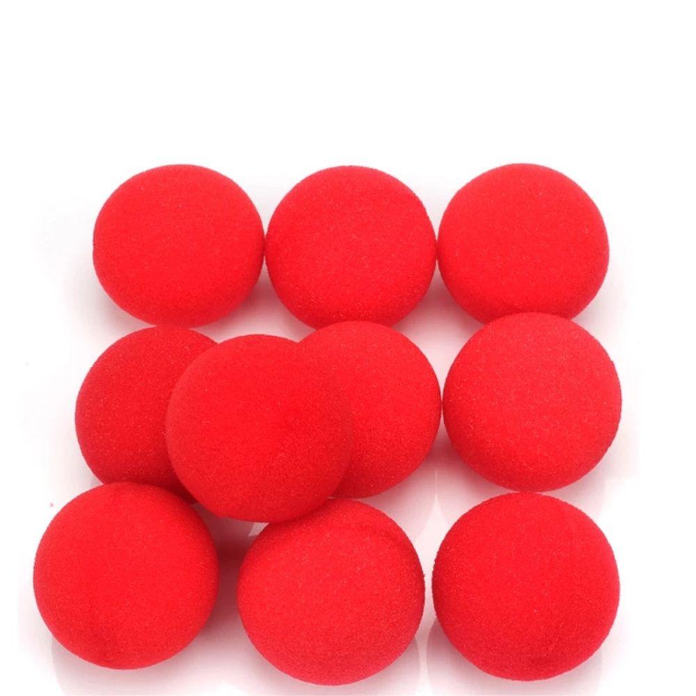 Close-Up Magic Illusion Comedy Finger Sponge Ball Red Magic Sponge Ball Magic Tricks