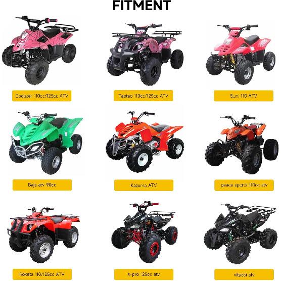 Комплект карбюратора HIAORS PZ20 Для TaoTao Coolster 125cc 110cc 50cc 70cc 90cc Китайский детский квадроцикл 4-колесный Baja Sunl NST Kazuma Roketa Loncin Lifan
