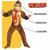Disguise Donkey Kong Costume Deluxe Super Mario Nintendo Brown 98812K Bros. Medium/7-8