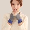 Warm Knitted Half-Finger Gloves