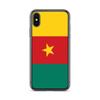 Coque iPhone - Drapeau Du Cameroun - iPhone XS - Silicone Souple - Protection Chocs - Légère Et Fine