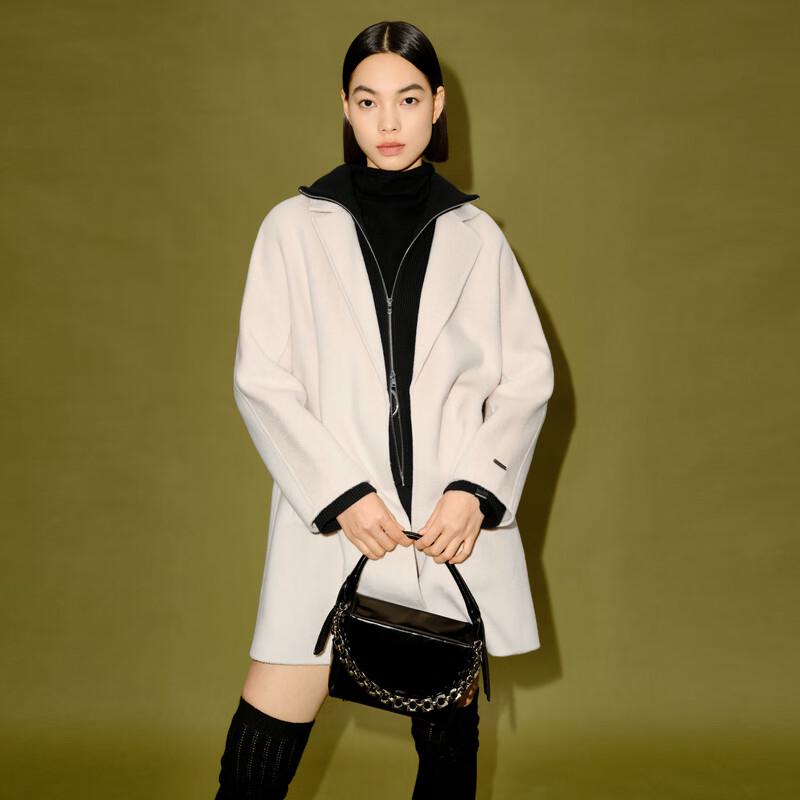 Eifini Women's Fashion Wool Blend Coat