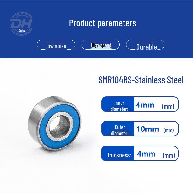 Rust-Proof Stainless Steel Miniature Pulley with Deep Groove Ball Bearing - Anti-Corrosion Gyroscope Ornament Accessory