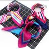 3 Packs of Small Silk Scarves Korean Version Versatile Autumn Decorative Small Square Scarf Silk Scarf Small Scarf