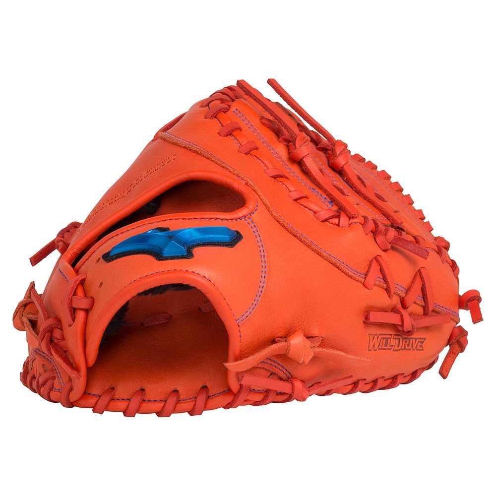 Mizuno Will Drive Юношеский бейсбольный размер 52 для юношеской перчатки для игрока первой базы, 1AJFY27800, (Флэш-оранжевый/FF/Jr),
