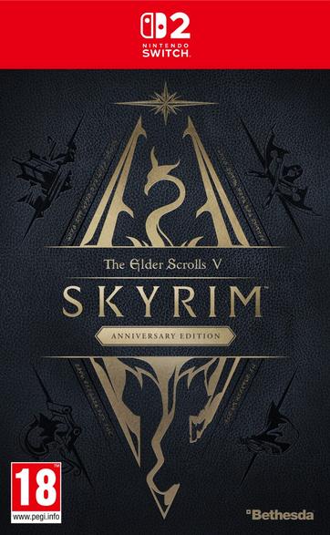 Nintendo switch 2 plaion the elder scrolls v: skyrim anniversary edition game