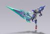 TAMASHII NATIONS МЕТАЛЛИЧЕСКАЯ КОНСТРУКЦИЯ Мобильный костюм Гандам 00 Гандам 00 КВАНТА 180 мм окрашенная подвижная фигурка примерно. АБС и ПВХ и литье под давлением
