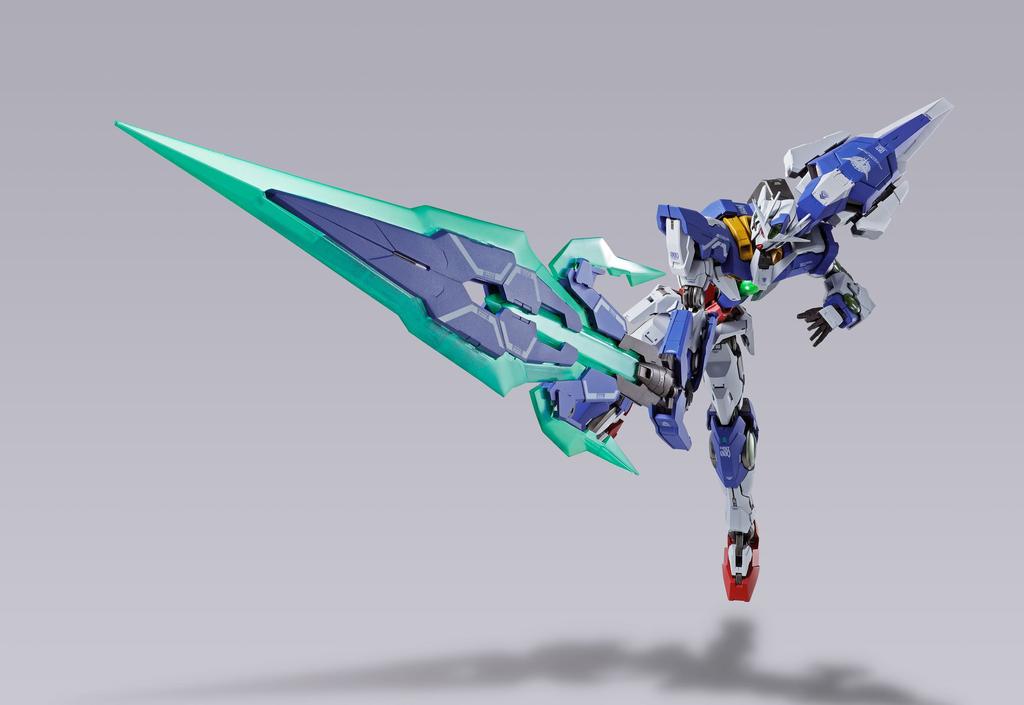 TAMASHII NATIONS МЕТАЛЛИЧЕСКАЯ КОНСТРУКЦИЯ Мобильный костюм Гандам 00 Гандам 00 КВАНТА 180 мм окрашенная подвижная фигурка примерно. АБС и ПВХ и литье под давлением