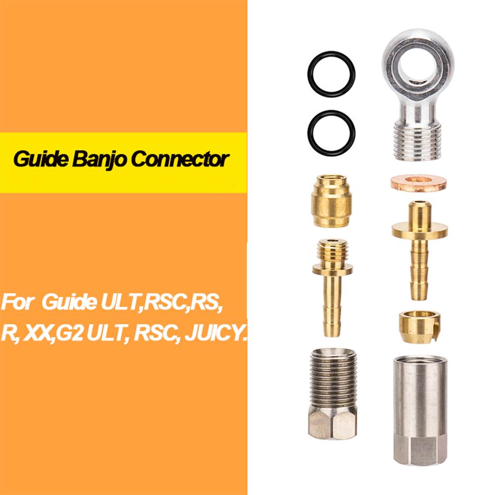 ZTTO MTB Bike Hydraulic Disc Brake Connector Kit Disc Brake Needle Olive Connect Inserts Adapters For BH59 BH90 Avid HoPe Brakes