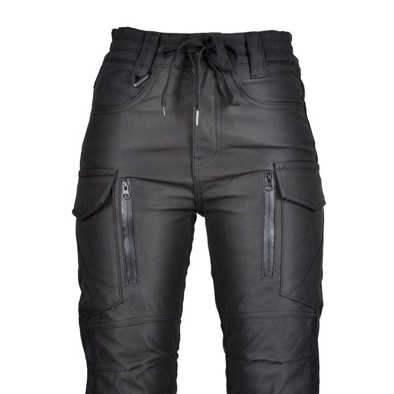VOLERO Womens Motorcycle Riding Pants Waterproof Windproof Elastic Cuff Crash Protection With Silicone Padding