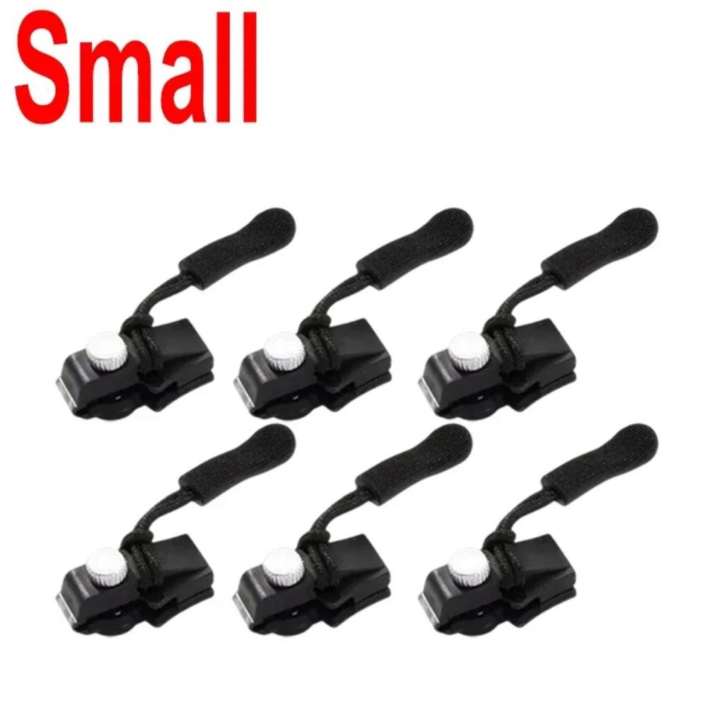 Универсальный комплект для ремонта молнии, быстрая мгновенная съемная головка молнии, сменный слайдер молнии для курток, сумок, пальто, бесплатный пошив