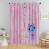 Home Interior Curtains for Living Room Animal Crossings Blackout Curtain Shades Halloween Decoration Tulle for Bedroom Partition