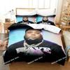3D Print Rapper Rod Wave Bedding set Printed Duvet Cover Pillowcase Single Double Queen Super King Size Sets