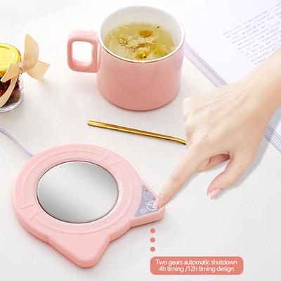 Модные подставки-подогреватели для кружек для кофе, молочного чая, в форме кошки, подставка для чашки, подогреватель для кружки для дома, офиса, рабочего стола