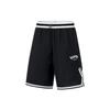 Badfive Series Logo Letter Color Block Quick-Dry Straight Basketball Shorts Men Shorts Black AAPT033-3